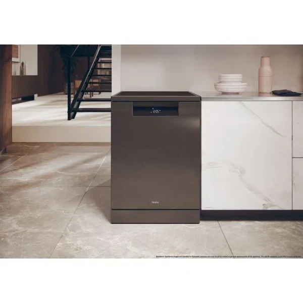 Haier I-Pro Shine Series 7 60CM freistehend Standard Geschirrspüler - Anthracite | XF4A4M4PDA-80