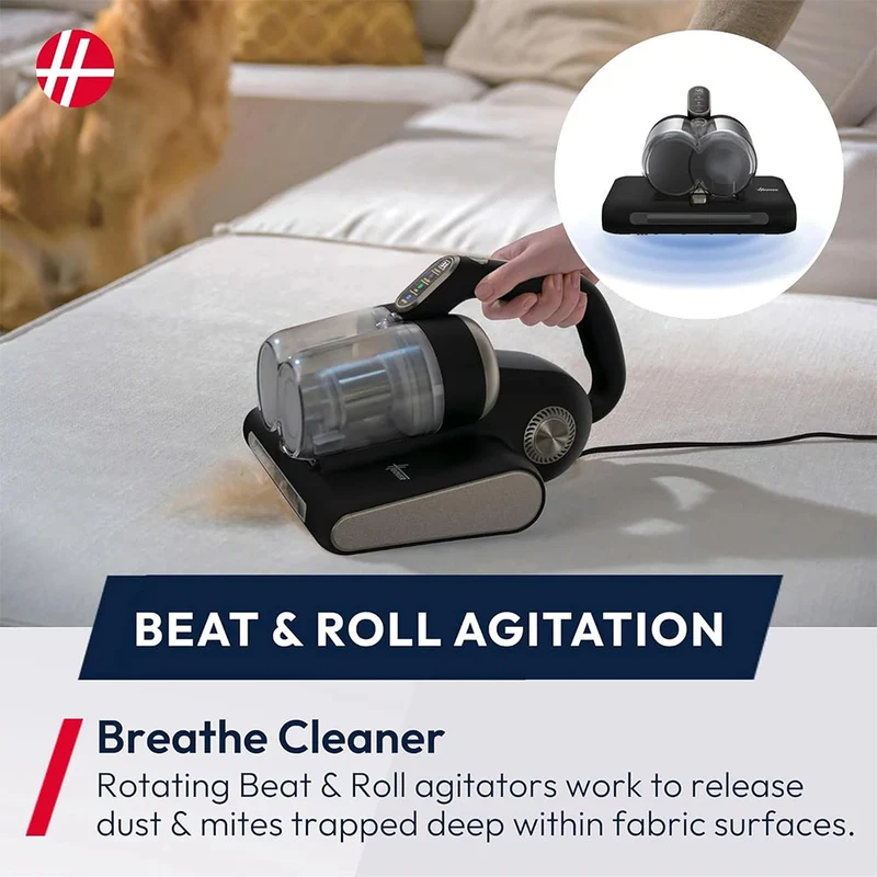 Hoover 4-in-1 Corded UV Mattress Handheld Staubsauger - Urban Schwarz | HMC520UV