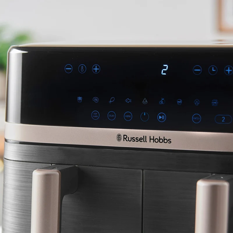 Russell Hobbs Satisfry 9L Dual Basket Heißluftfritteuse - Schwarz | 27680