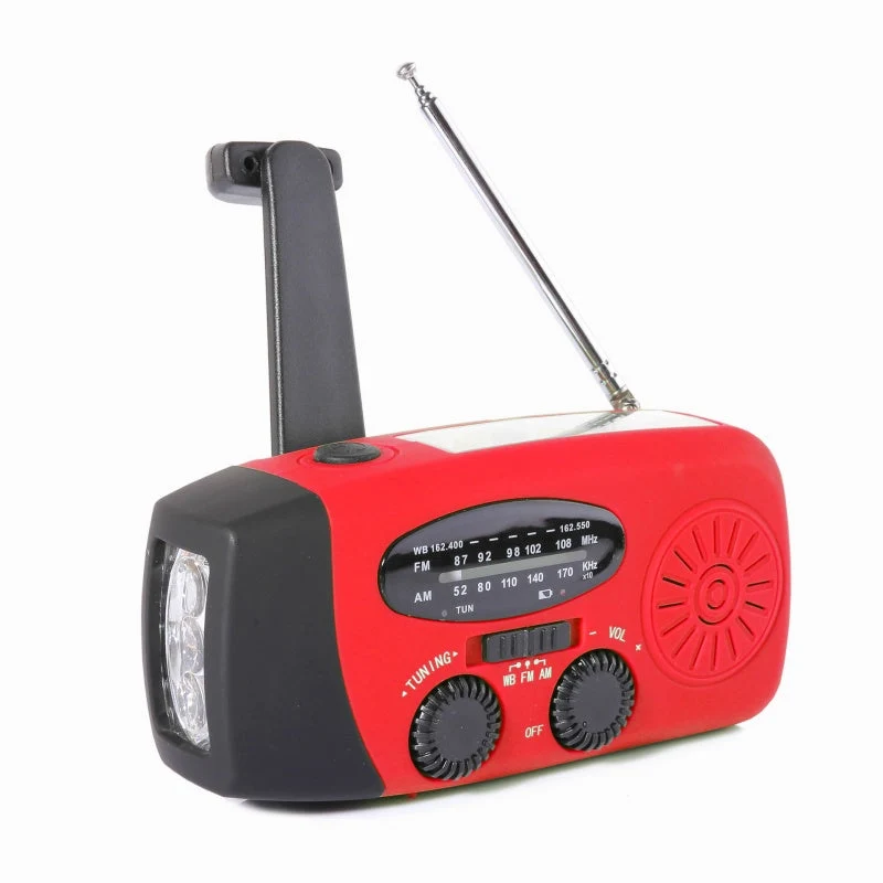 📻 60% RABATT! ☀️ Notfallradio – Solar & Kurbelbetrieb, USB-Ladung, Wetteralarm & Robust für Outdoor/Krise 🔋