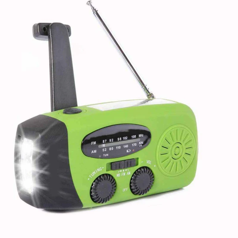📻 60% RABATT! ☀️ Notfallradio – Solar & Kurbelbetrieb, USB-Ladung, Wetteralarm & Robust für Outdoor/Krise 🔋