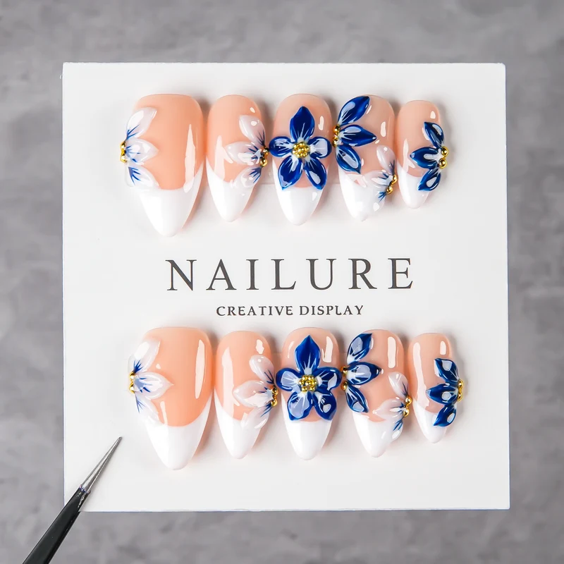 Blumendesign Press-On Nägel