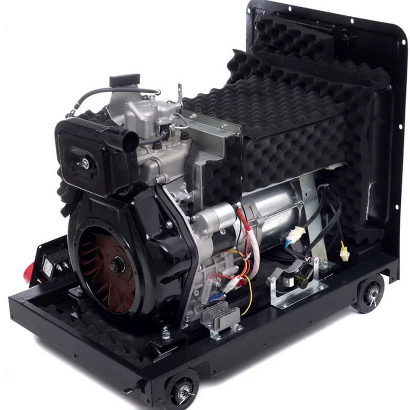Diesel Stromerzeuger 7350W 230V Notstromaggregat Generator Startanlage