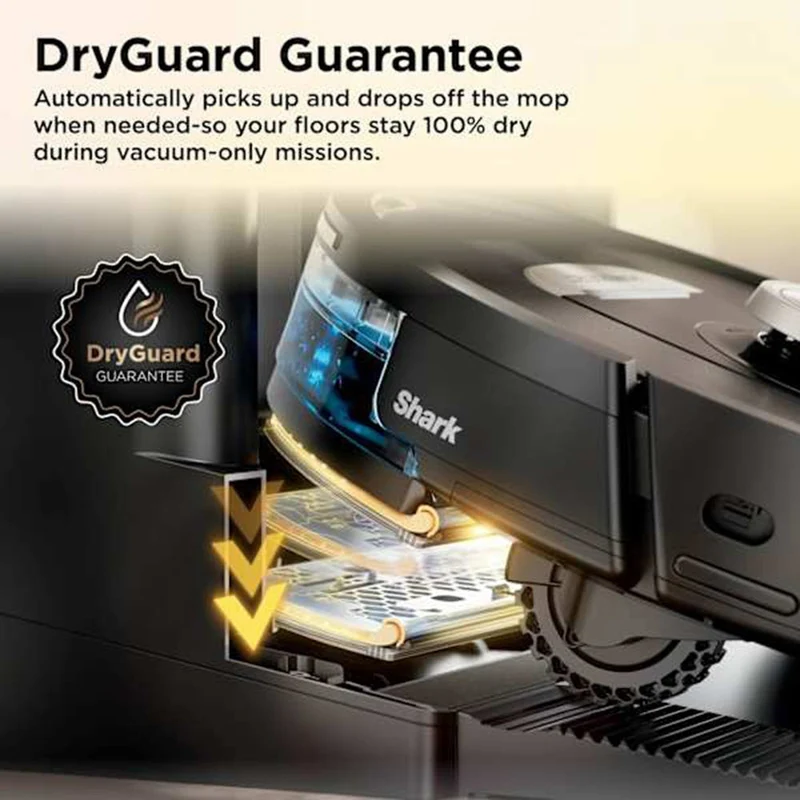 Shark ThermaCharged PowerDetect Robot Staubsauger - Schwarz | RV2900XEUK
