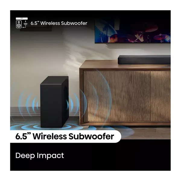 Hisense 3.1.2 Wireless Soundbar mit Subwoofer - Schwarz | AX3120Q