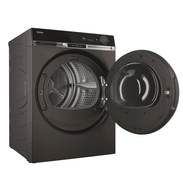 Haier X Series 11 9KG freistehend Heat Pump Wäschetrockner - Graphit | HD90-A3Q397PGU1UK