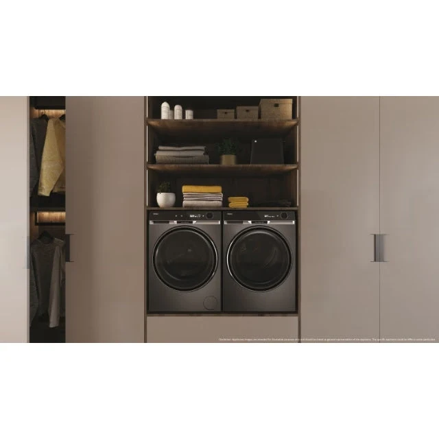 Haier X Series 11 9KG freistehend Heat Pump Wäschetrockner - Graphit | HD90-A3Q397PGU1UK