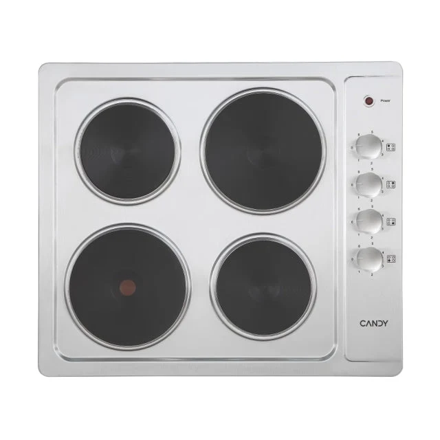 Candy 60CM 4 Zone Hot Plate Kochfeld - Edelstahl | CLE64KX