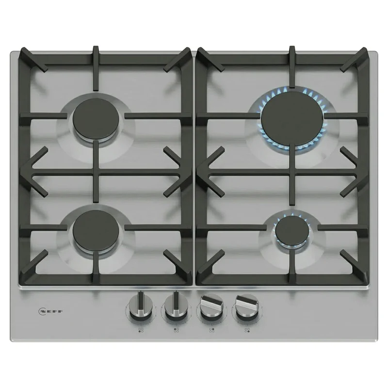 Neff N 70 60CM 4 Burner Gas Kochfeld - Edelstahl | T26CIP8N0