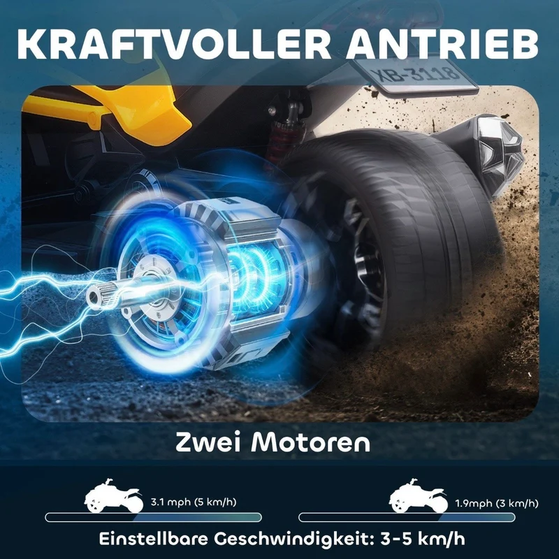 Elektroquad Kinder 12V Kinderquad Quad Elektrospielzeug