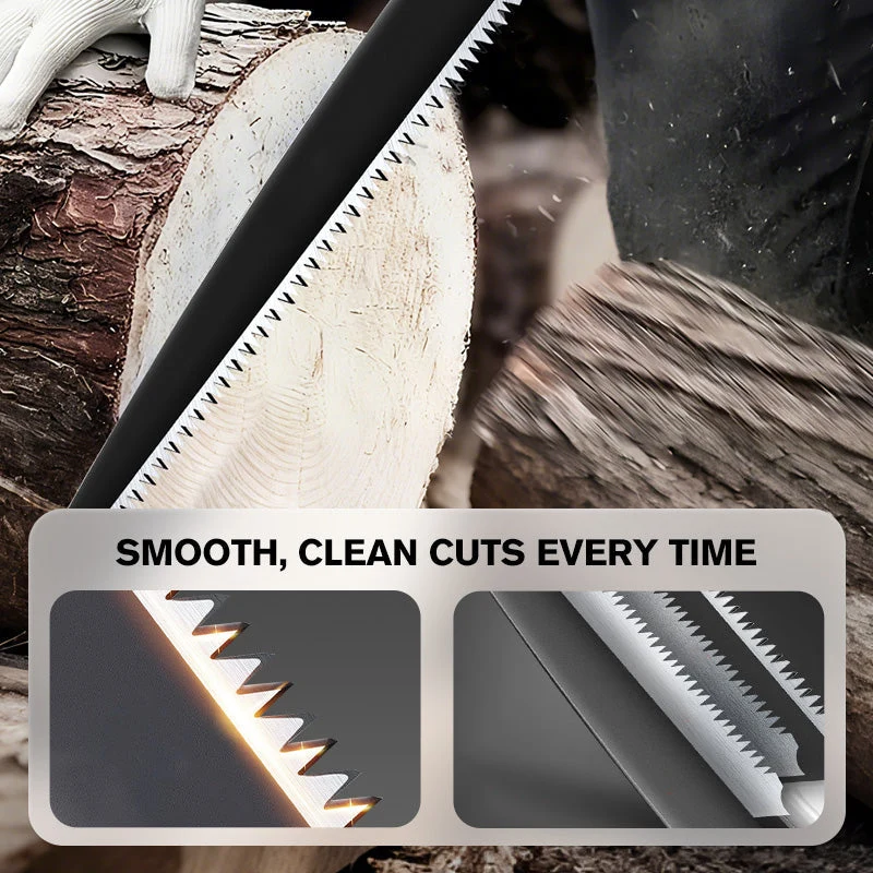 🌿 JETZT 50% RABATT! ⚡ Leichte und scharfe Universalsäge mit Scheide – SK5-Stahl, schneller Schnitt & ergonomischer Griff 🔪
