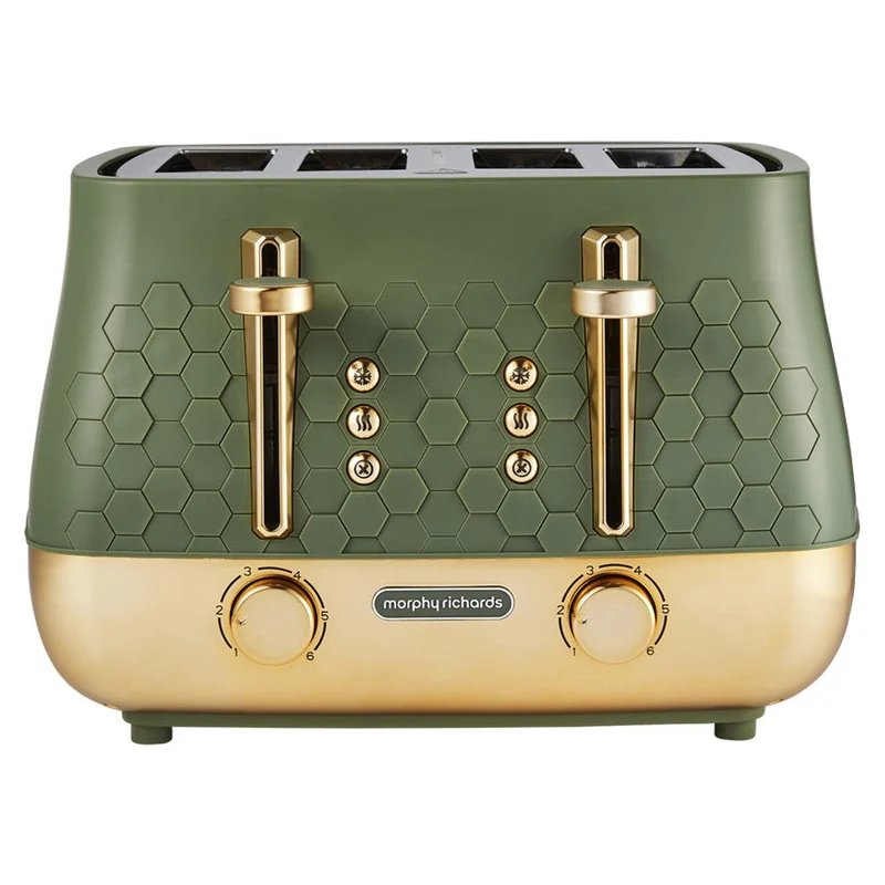 Morphy Richards Cassini 1800W 4 Slice Toaster - Olivine | 243022