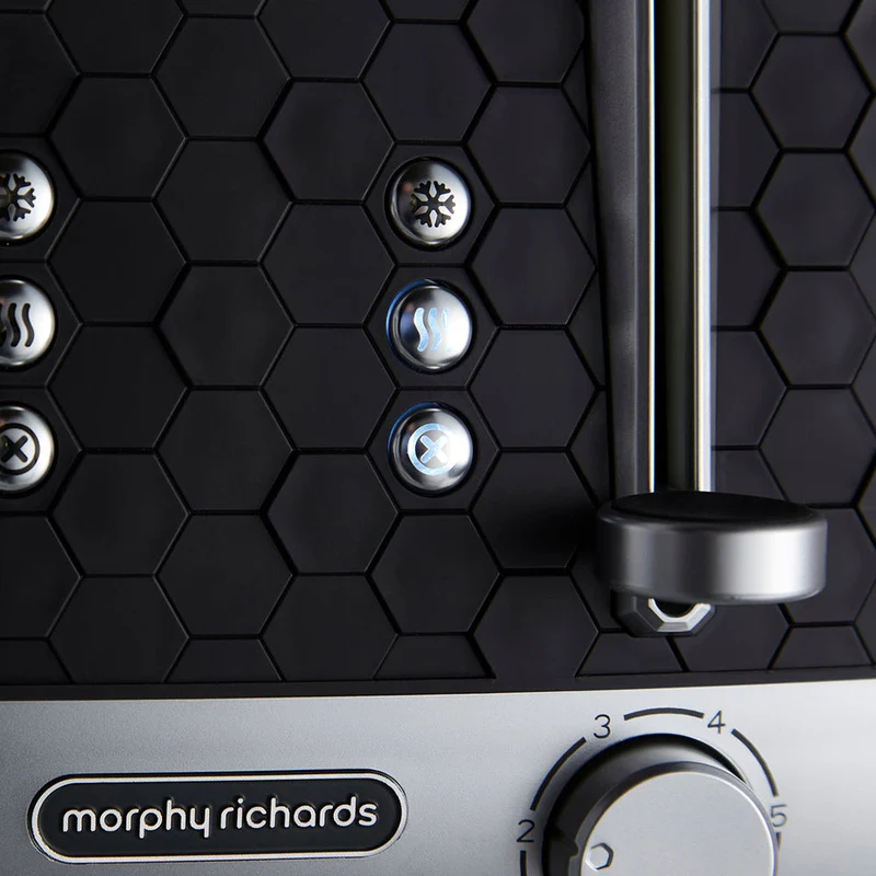Morphy Richards Cassini 1800W 4 Slice Toaster - Moonless Night | 243020