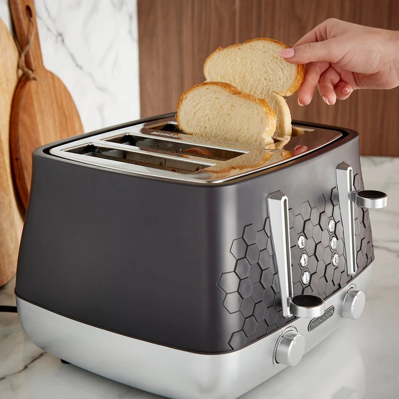 Morphy Richards Cassini 1800W 4 Slice Toaster - Moonless Night | 243020