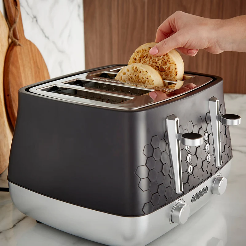 Morphy Richards Cassini 1800W 4 Slice Toaster - Moonless Night | 243020