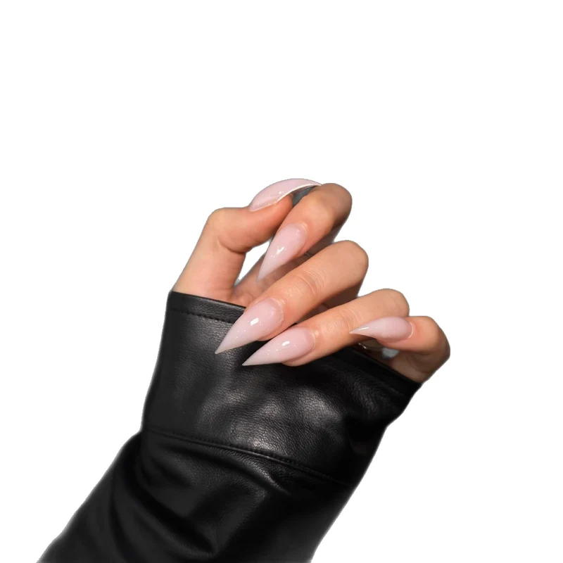 Elegante Press-On Stiletto Nagelverlängerungen