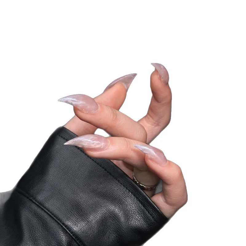 Glänzende Stiletto Press-On Nagelverbesserungen 1791255101