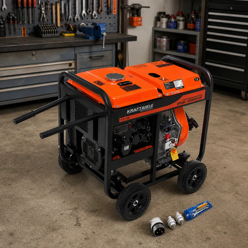 Stromaggregat Generator 230V Diesel Notstromaggregat