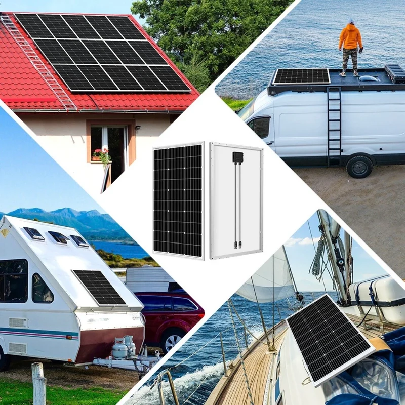 Dokio 200W Watt 12V Solar Panel Mono Kit Outdoor