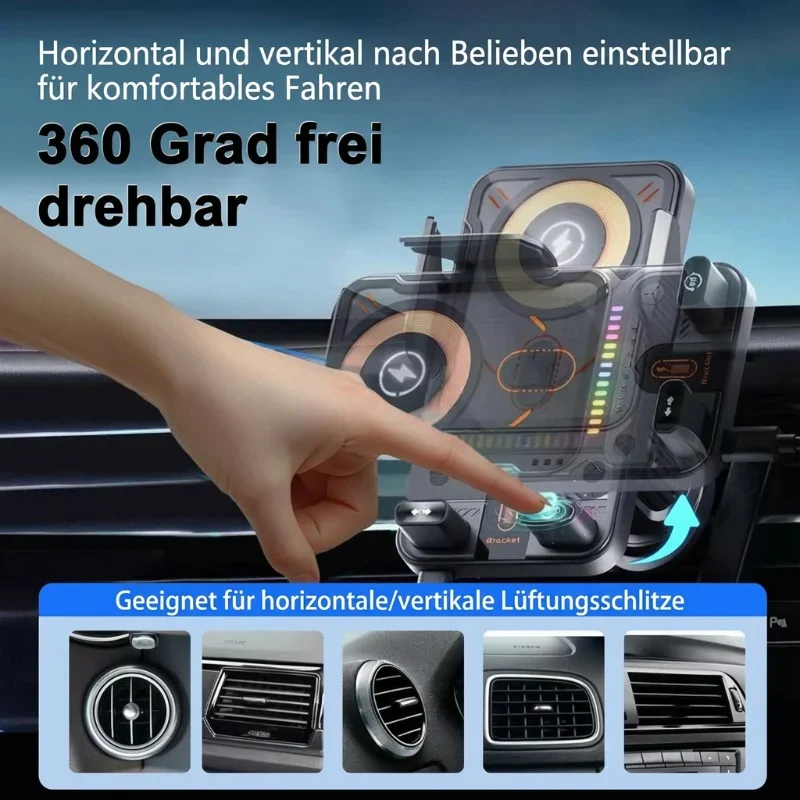 Neue kabellose Schnelllade-Autohalterung (2026)