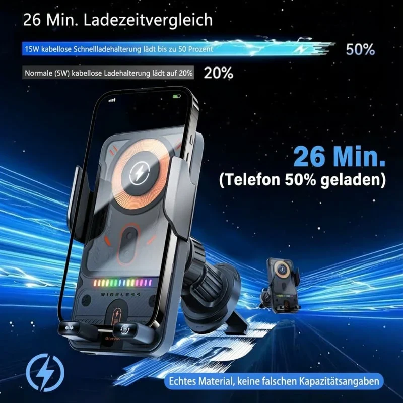 Neue kabellose Schnelllade-Autohalterung (2026)