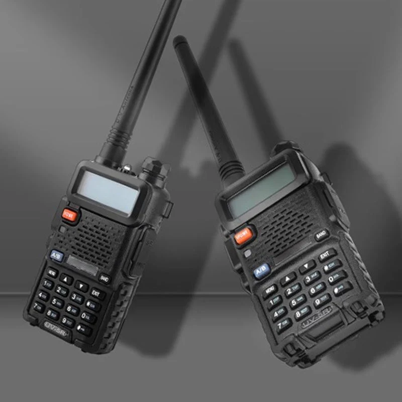 🔥Heißer Verkauf 50 % Rabatt🔥📡 UV-5R Amateurfunkgerät mit großer Reichweite UV5R Funkgerät Dualband Walkie