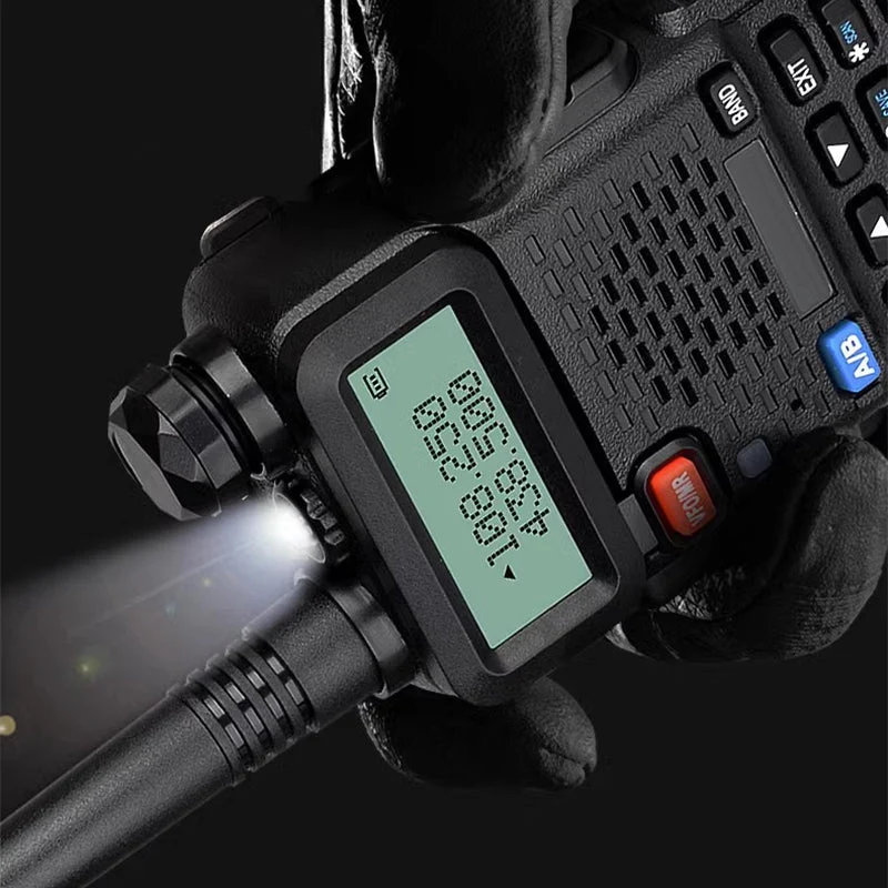 🔥Heißer Verkauf 50 % Rabatt🔥📡 UV-5R Amateurfunkgerät mit großer Reichweite UV5R Funkgerät Dualband Walkie