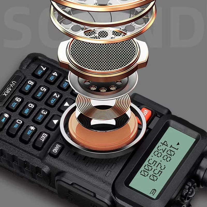 🔥Heißer Verkauf 50 % Rabatt🔥📡 UV-5R Amateurfunkgerät mit großer Reichweite UV5R Funkgerät Dualband Walkie