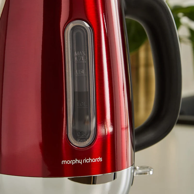 Morphy Richards Equip 1.7L Wasserkocher - Rot | 102785