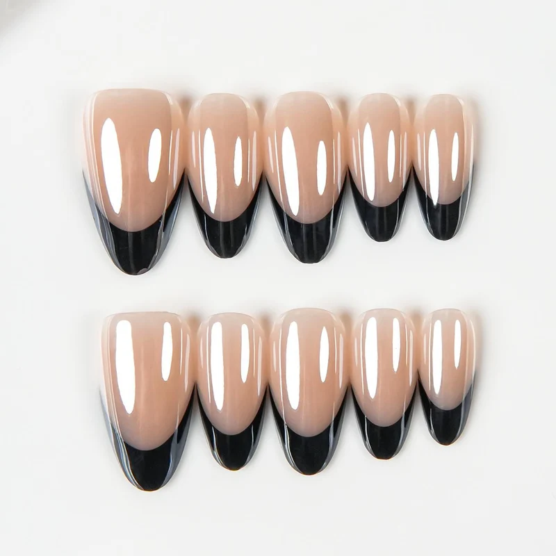 Elegante Ombre Stiletto Press-On Nägel