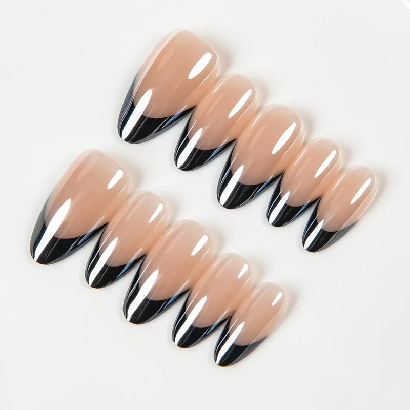 Elegante Ombre Stiletto Press-On Nägel