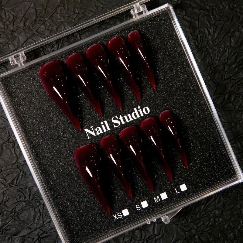 Elegante Stiletto Press-On Nägel Set