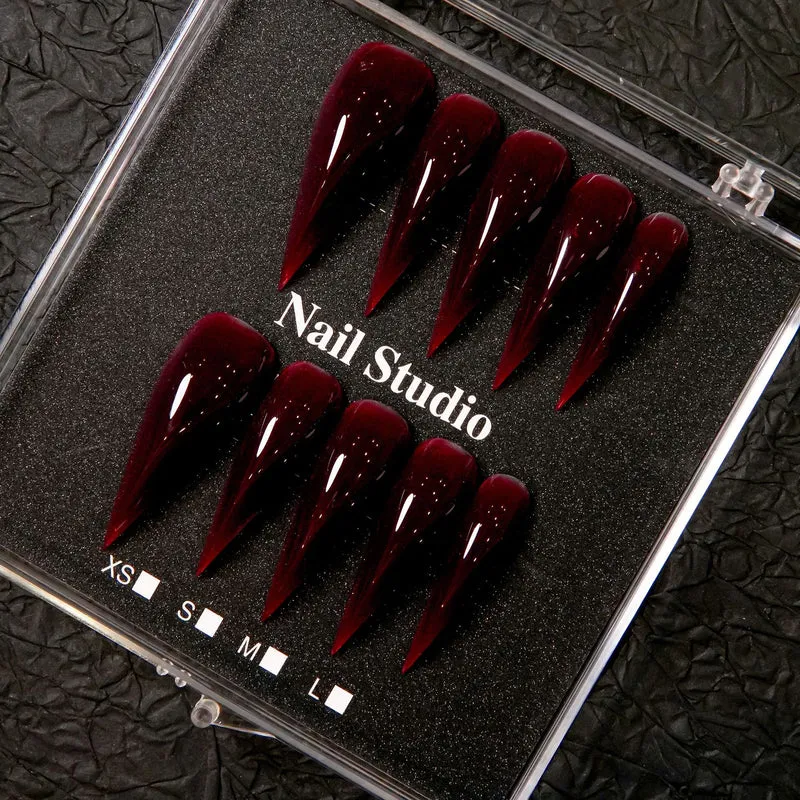Elegante Stiletto Press-On Nägel Set