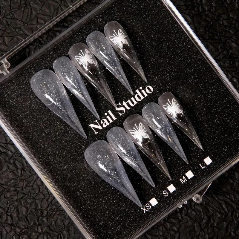 Elegante Stiletto Press-On Nägel