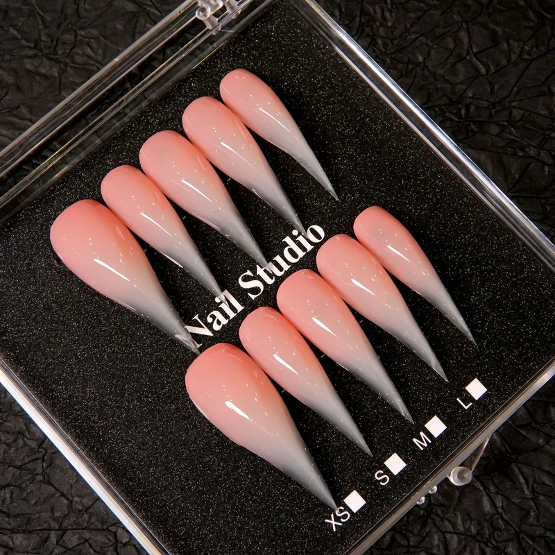 Elegante Stiletto Press-On Nägel 1791254781