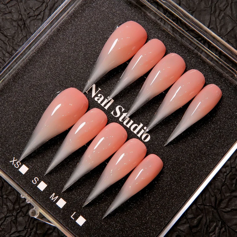 Elegante Stiletto Press-On Nägel 1791254781