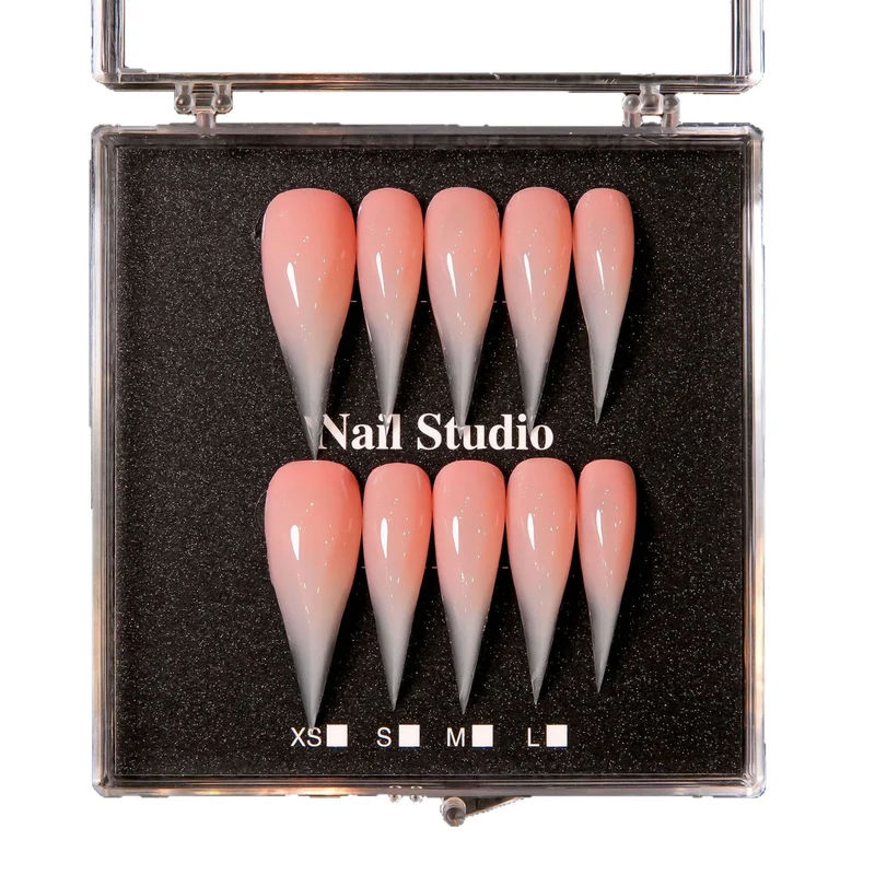 Elegante Stiletto Press-On Nägel 1791254781