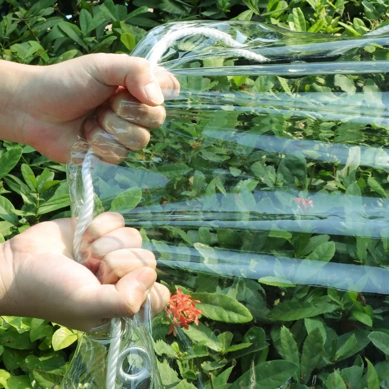 Wasserdichte Transparente Plane 3x4m Schutzplane Folie Klare
