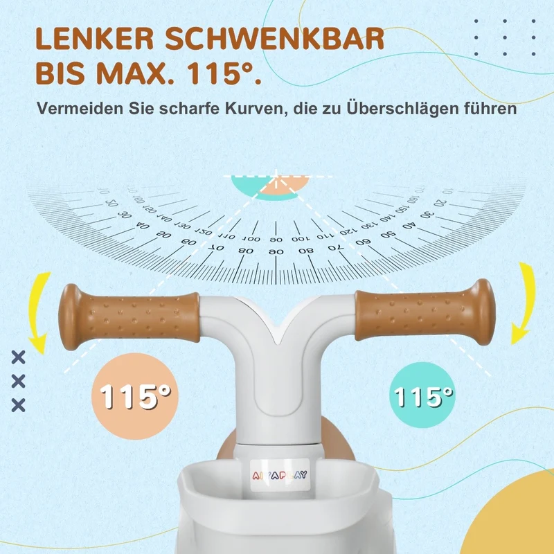 Kinder Laufrad Lauffahrrad Fahrrad Outdoor Spielgerät