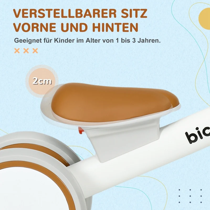 Kinder Laufrad Lauffahrrad Fahrrad Outdoor Spielgerät