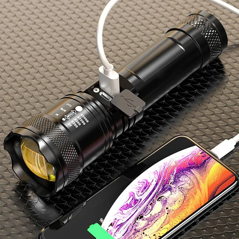 🔦☀️Ultimale Kompakttaschenlampe🌟🌟7.500 Lumen & 4.900m Reichweite