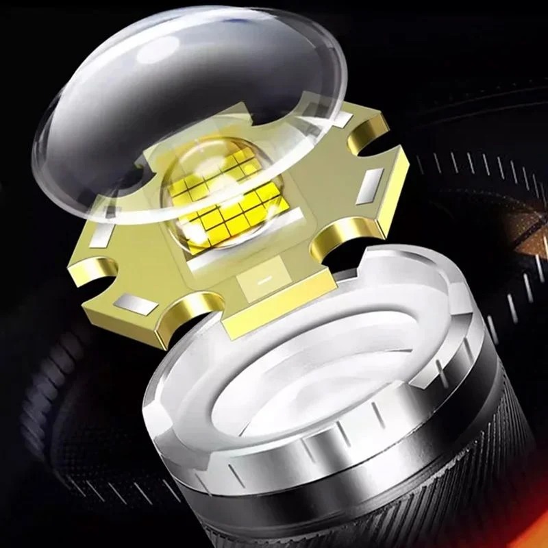 🔦☀️Ultimale Kompakttaschenlampe🌟🌟7.500 Lumen & 4.900m Reichweite