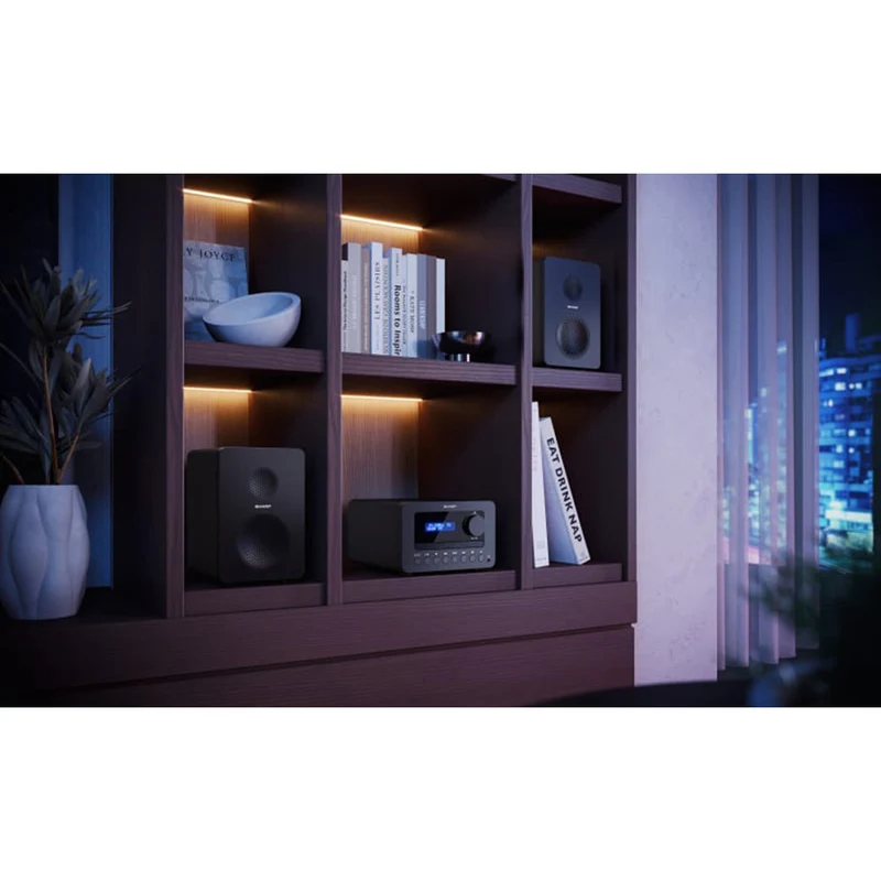 Sharp TOKYO FM Hi-Fi Micro System - Schwarz | SXL-B514 - A