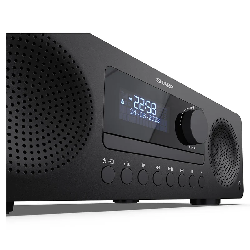 Sharp TOKYO DAB+/FM All-in-One Hi-Fi-System - Schwarz | SXL-B720