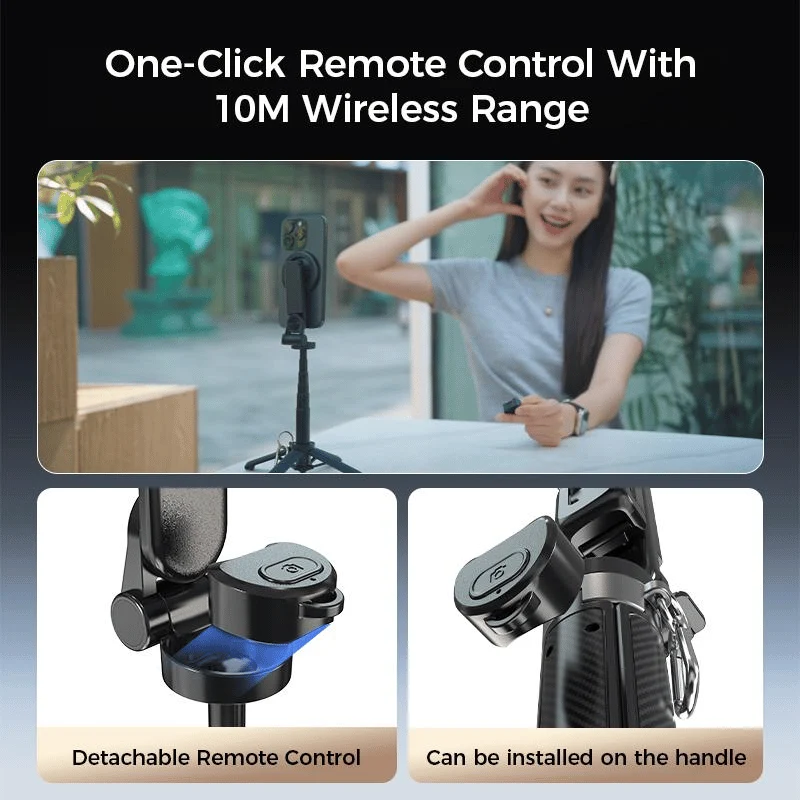 🏆 Vendita calda 50% di sconto ✨ Bastone selfie magnetico multifunzionale 4 in 1 con rotazione a 360°
