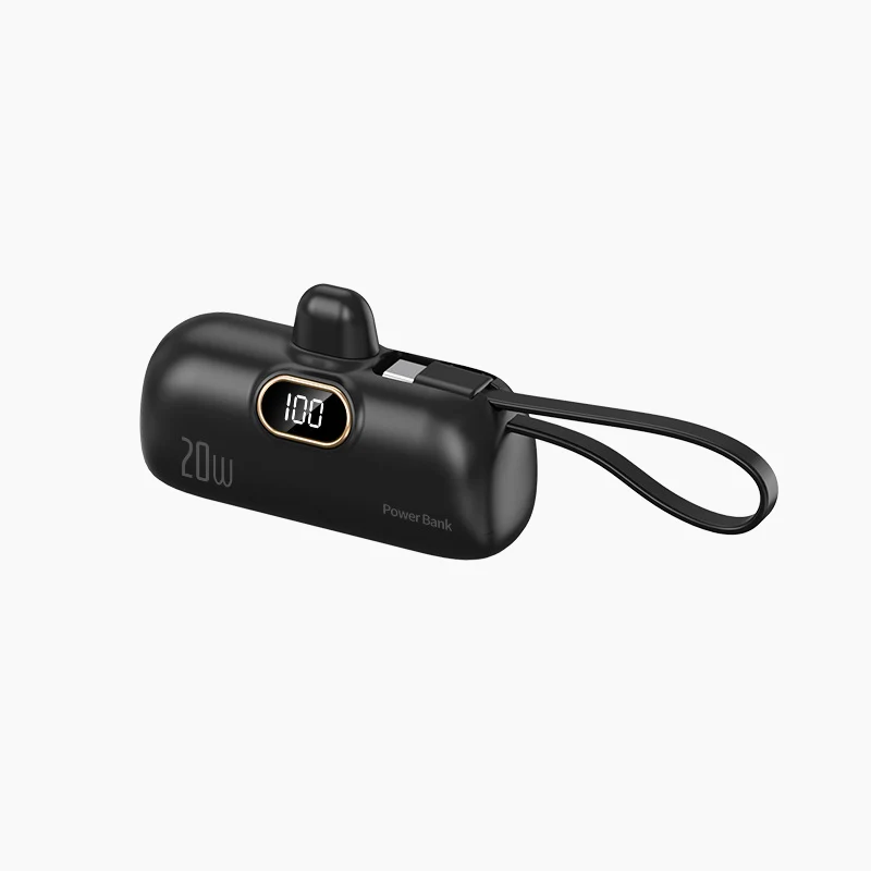 🔥Mini-tragbares Ladegerät Power Bank mit 5000 mAh für Mobiltelefone