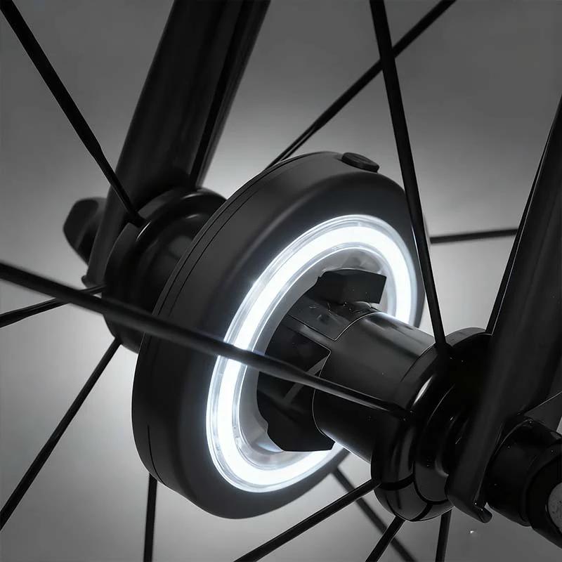 ✨ LED-Fahrradnabenleuchte für Nachtfahrten