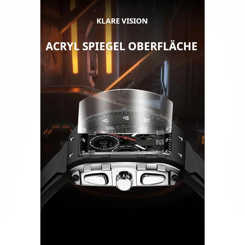 📢📢50 % RABATT !!⏰Sportliche Leucht-Digitaluhr für Herren