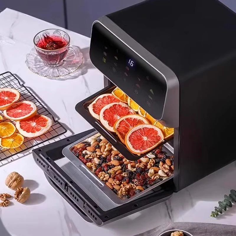 🔥60% Rabatt - TOP ANGEBOT🍳🍗 Multifunktionale Heißluftfritteuse mit Sichtfenster & Touchscreen | Kostenloser Versand✈️