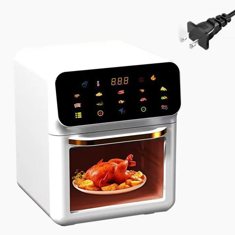🔥60% Rabatt - TOP ANGEBOT🍳🍗 Multifunktionale Heißluftfritteuse mit Sichtfenster & Touchscreen | Kostenloser Versand✈️